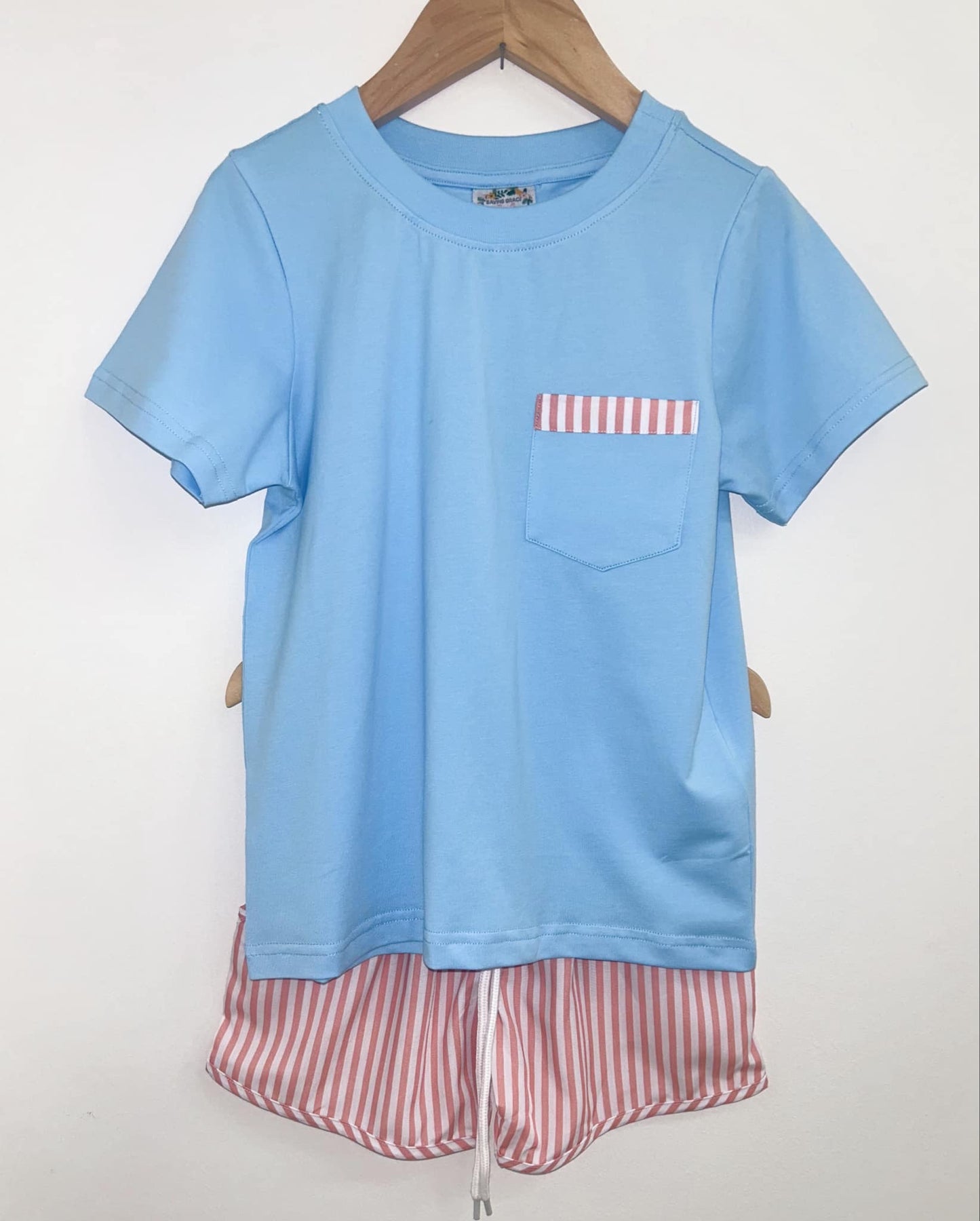 CORAL REEF ATTIRE BOY SHORT SET