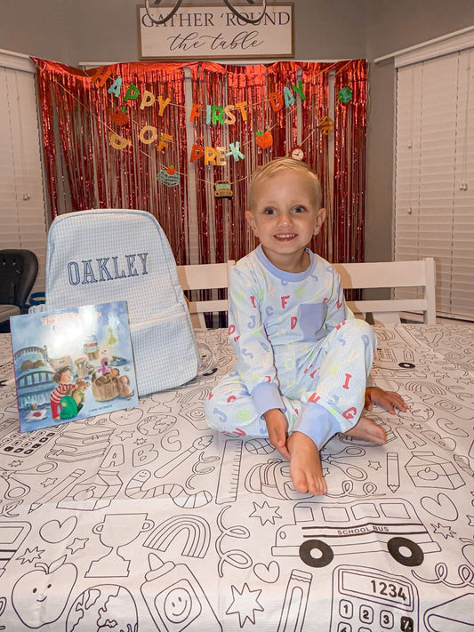 BOY ALPHABET LOUNGEWEAR SET