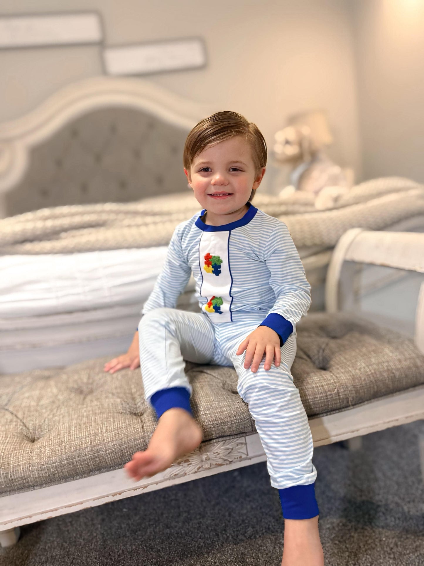 BOYS AUTISM AWARENESS LOUNGE SET
