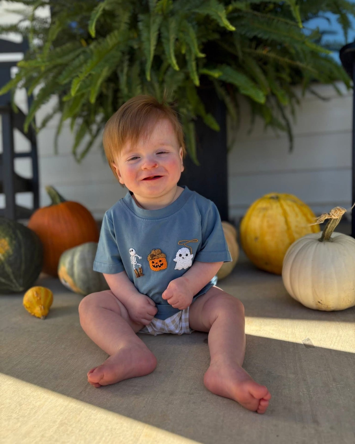 HOWDY HALLOWEEN BOY SHIRT ONLY