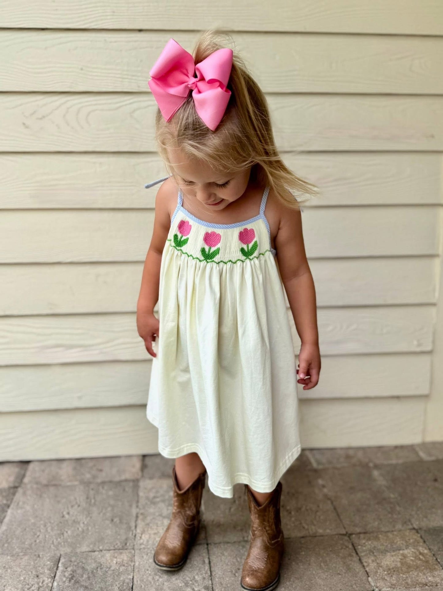 PASTEL YELLOW KNIT DRESS