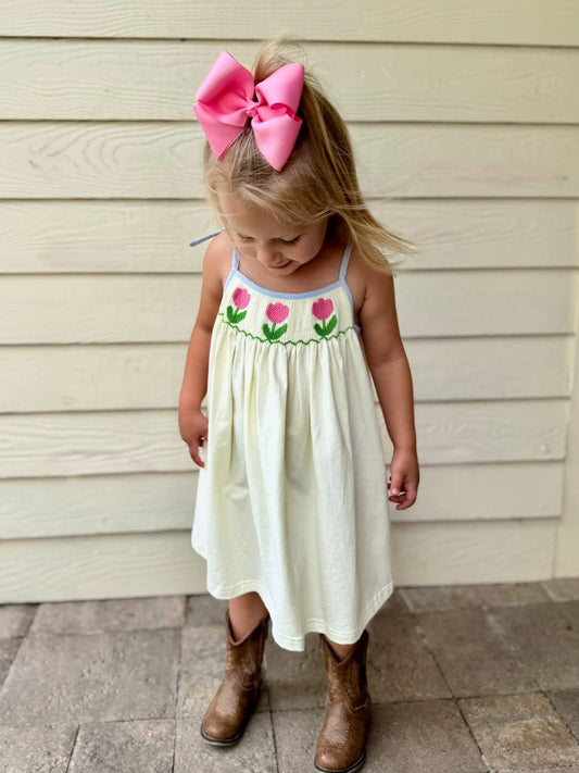 PASTEL YELLOW KNIT DRESS