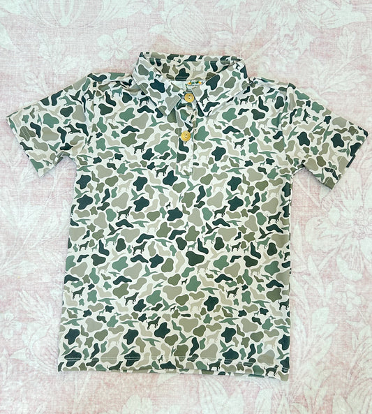 COLTON’S CAMO POLO