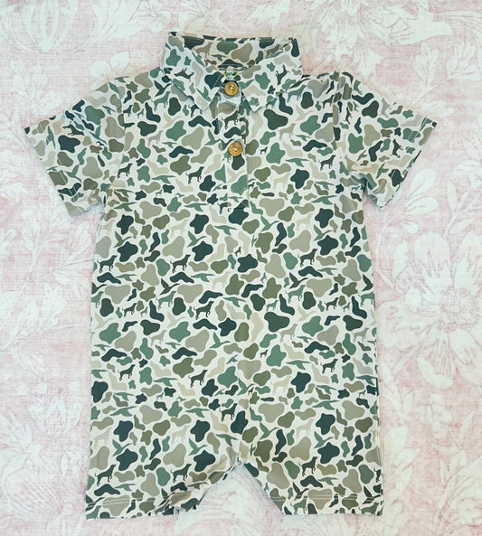COLTON’S CAMO ROMPER