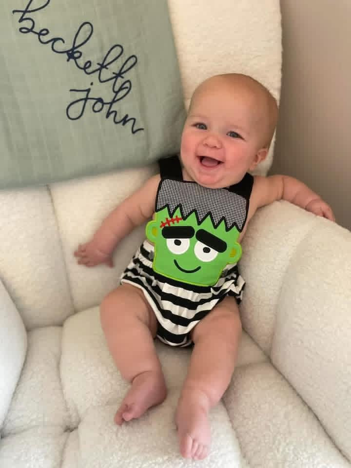 FRANKENSTEIN APPLIQUE BUBBLE