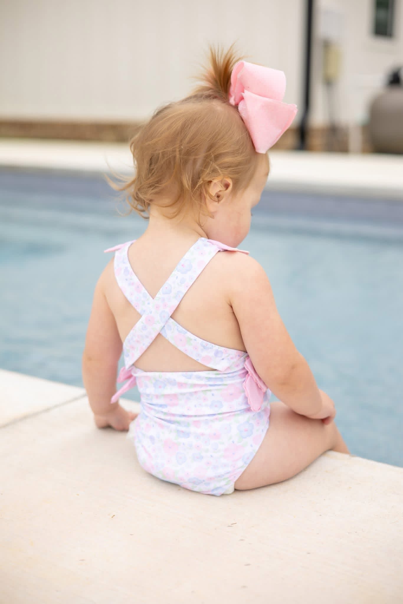 MADDY'S FLORAL GIRL 1PC SWIM