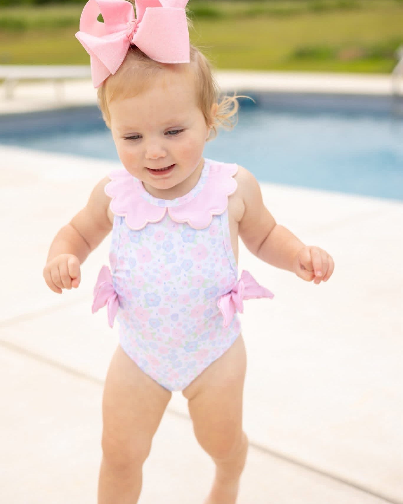 MADDY'S FLORAL GIRL 1PC SWIM