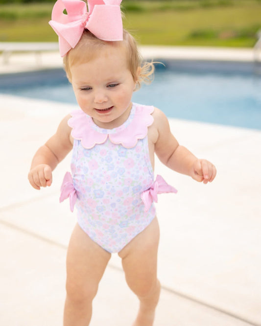 MADDY'S FLORAL GIRL 1PC SWIM