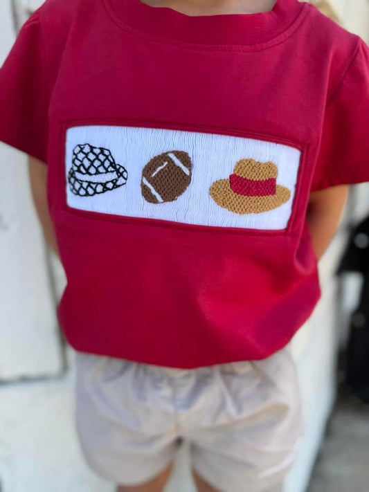 ALABAMA SMOCKED SHIRT