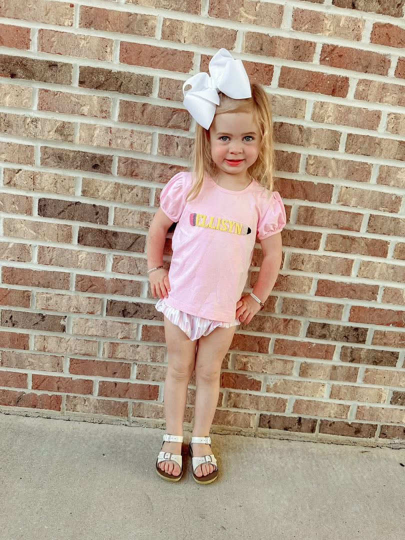 CLASS IN SESSION BLOOMER SET