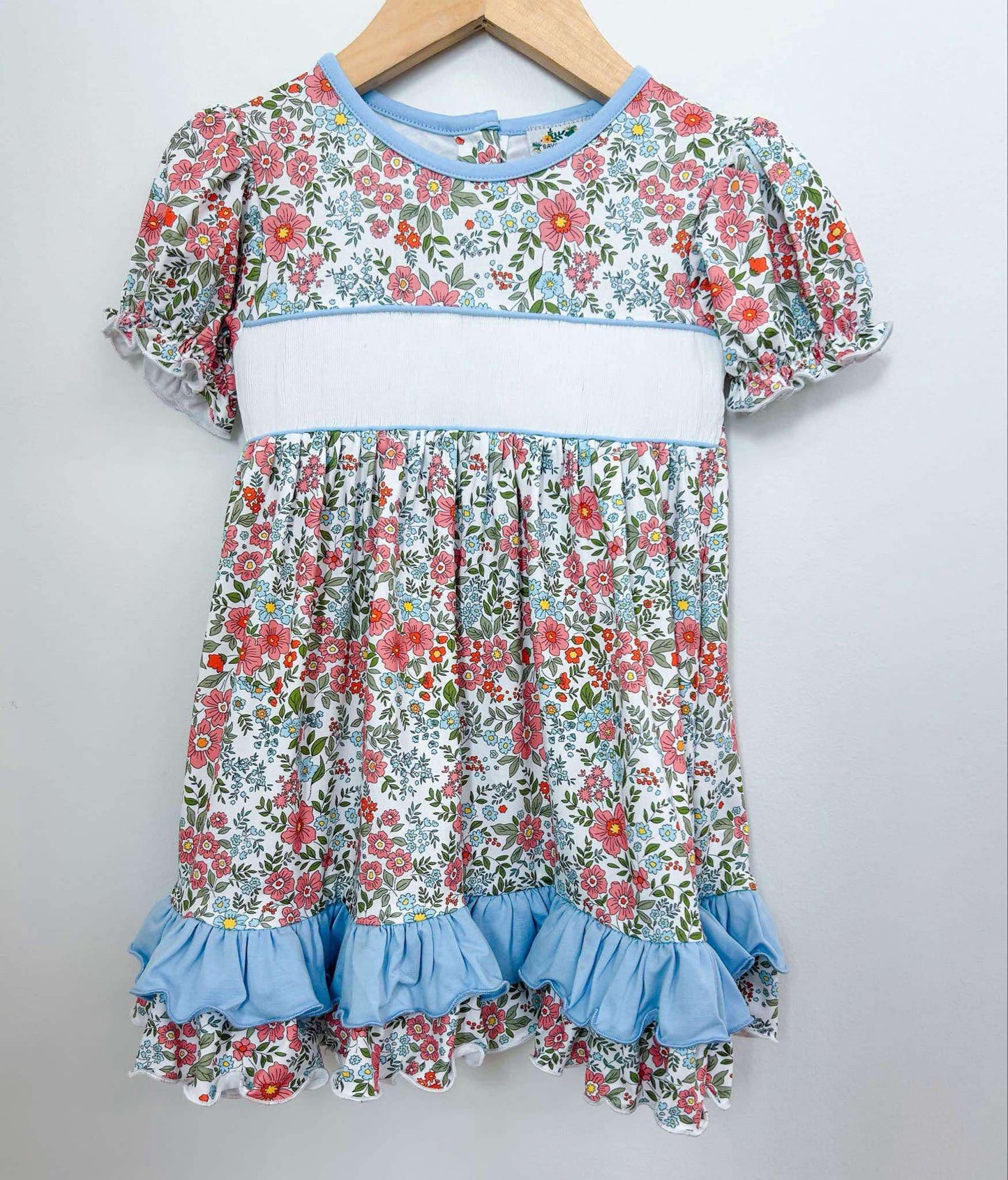 LANEY FLORAL SMOCK DRESS