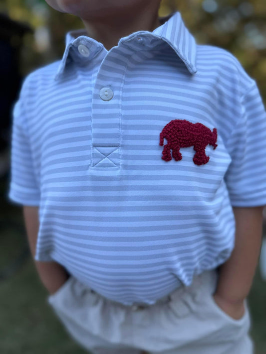 ALABAMA FRENCH KNOT POLO