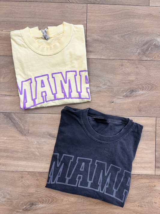 MAMA PUFF COMFORT COLOR TEES