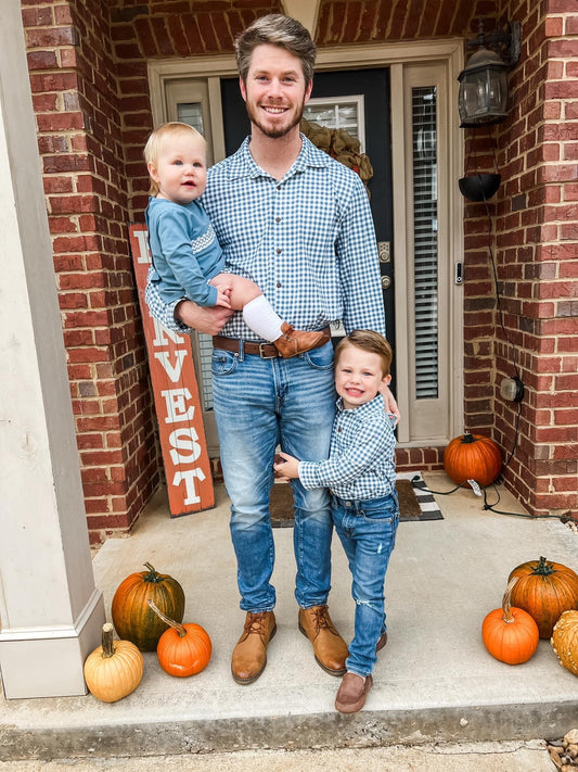 AUTUMN BLOOMS DAD SHIRT