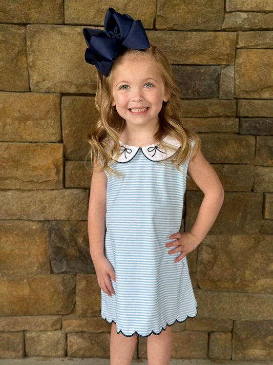NAVY BABE CASUAL DRESS