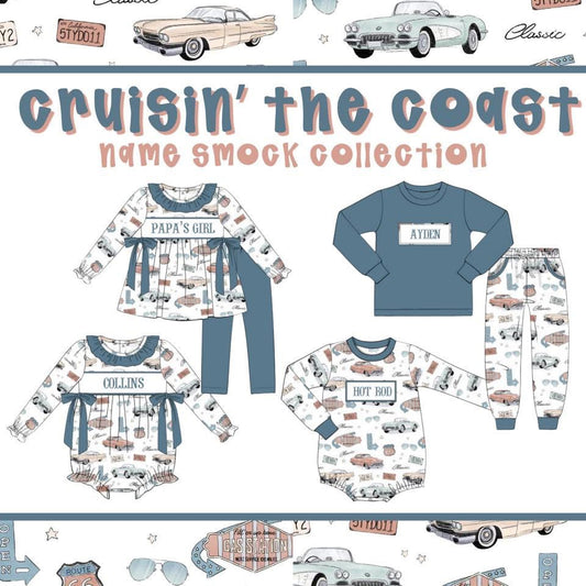 WS PO87: Cruisin’ the Coast Name Smock
