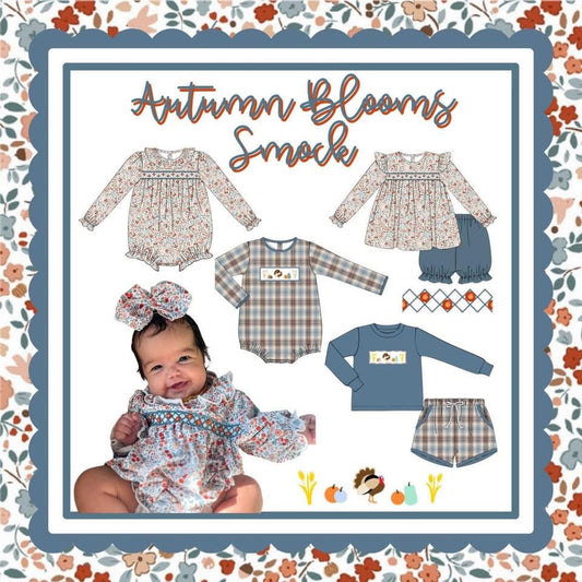 WS PO87: Autumn Blooms Smocks