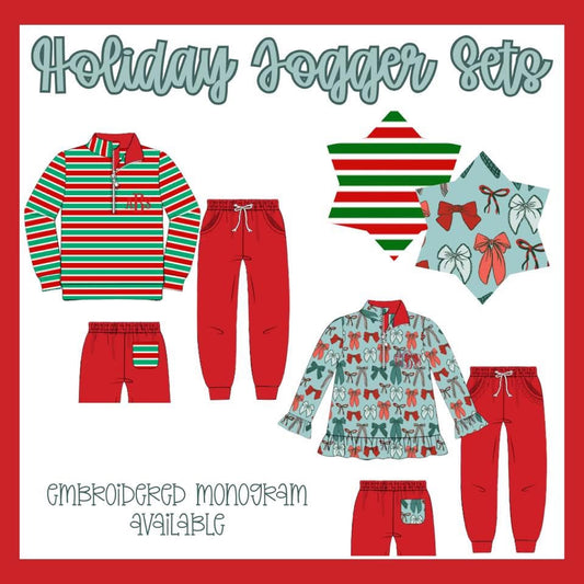 WS PO88: Holiday Jogger Sets