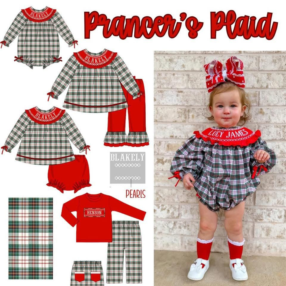 WS PO88: Prancers Plaid