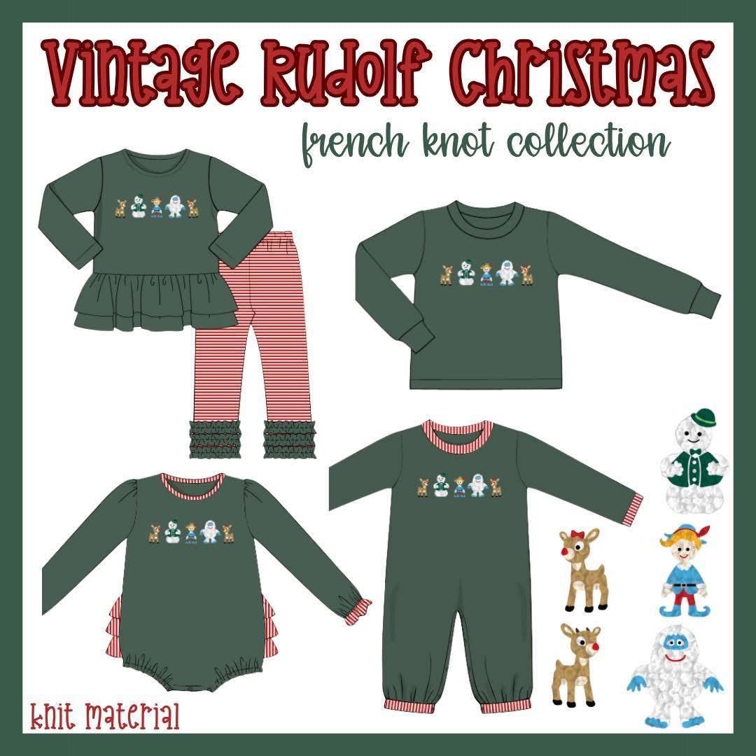 WS PO88: Vintage Rudolf Christmas
