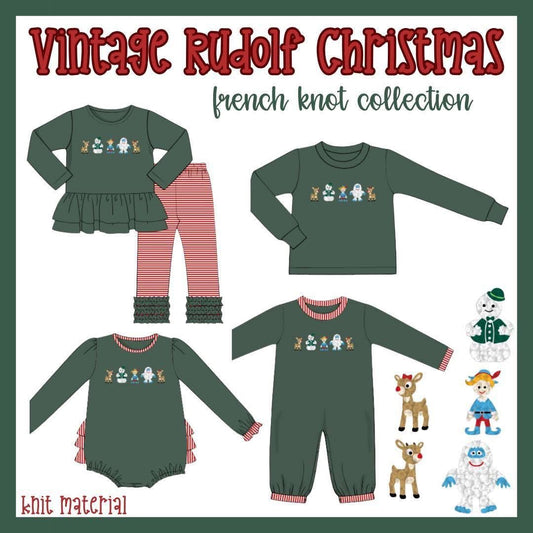 WS PO88: Vintage Rudolf Christmas
