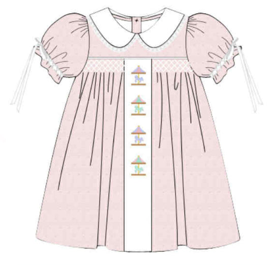 WS PO82: Girls Carousel Ride Dress