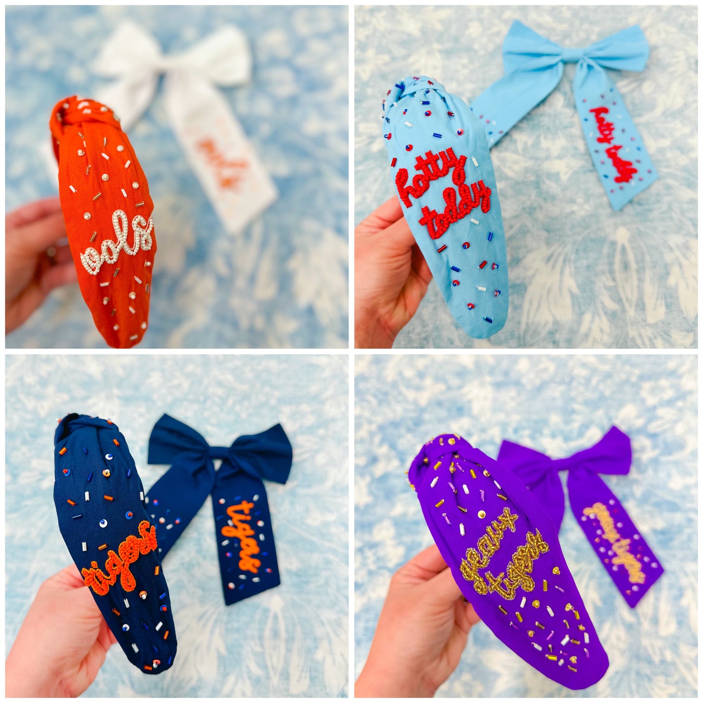 TEAM BEADED HEADBANDS