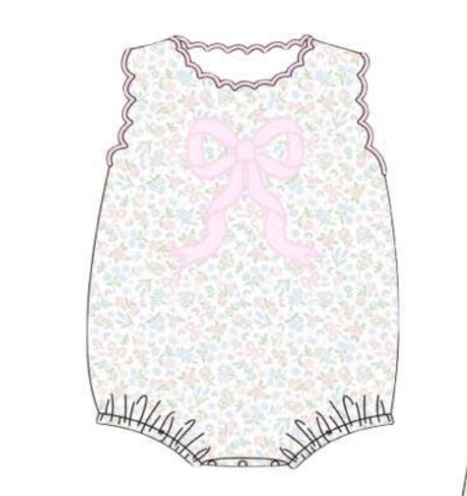 WS Black Friday: Girls Sutton Floral Bow Bubble