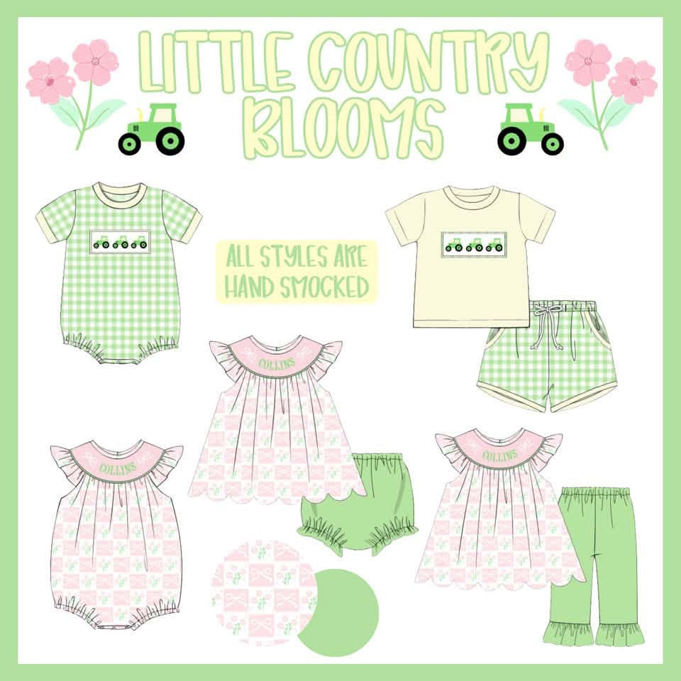 WS PO90: Little Country Blooms