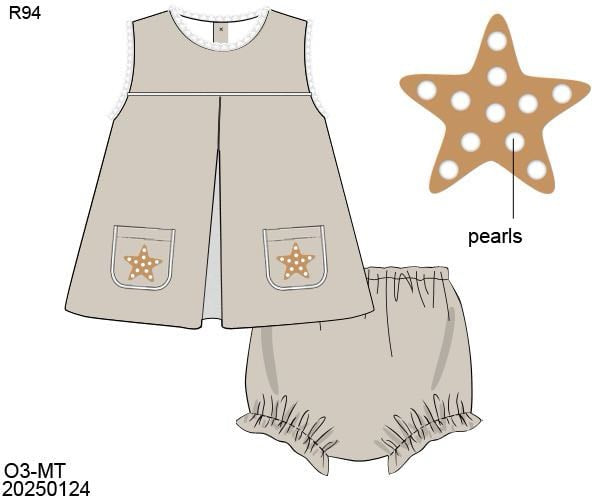 SHORESIDE STARFISH BLOOMER SET