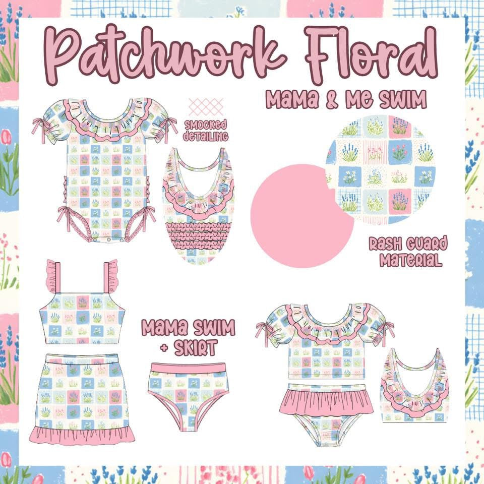 WS PO83: Patchwork Floral Swim