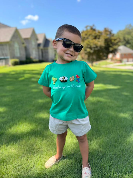 CHEESEBURGER IN PARADISE BOY SHIRT ONLY