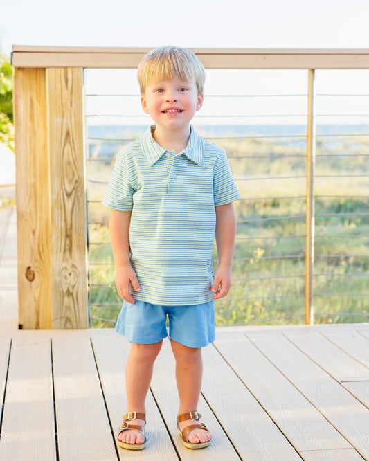 SAILIN' AWAY STRIPE POLO