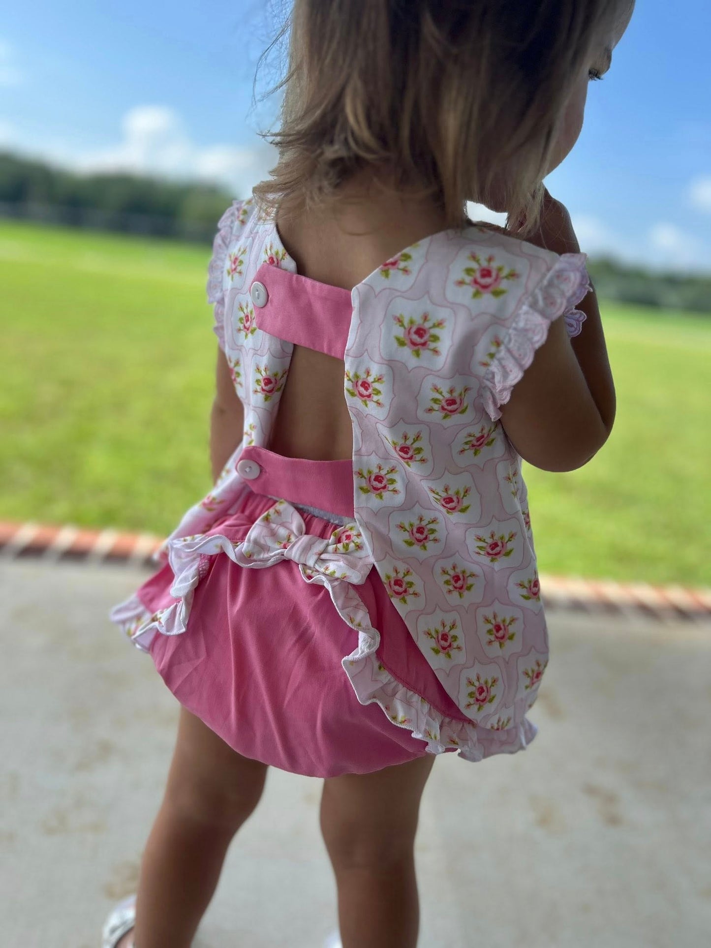 SHABBY CHIC BLOOMER SET