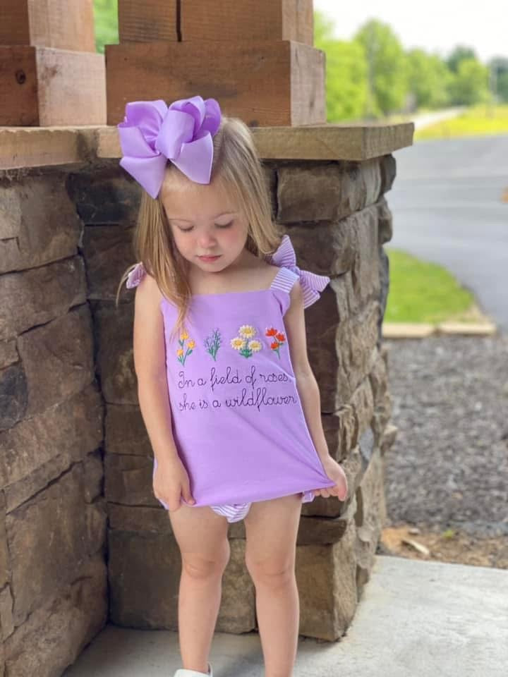 SHE'S A WILDFLOWER BLOOMER SET