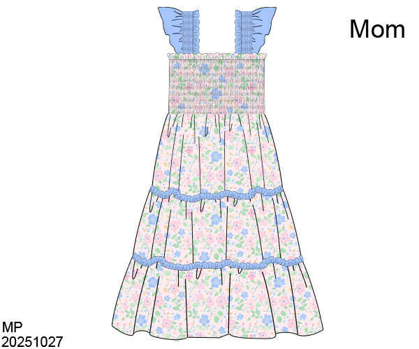 WS PO82: Women’s Cottage Dreams Dress