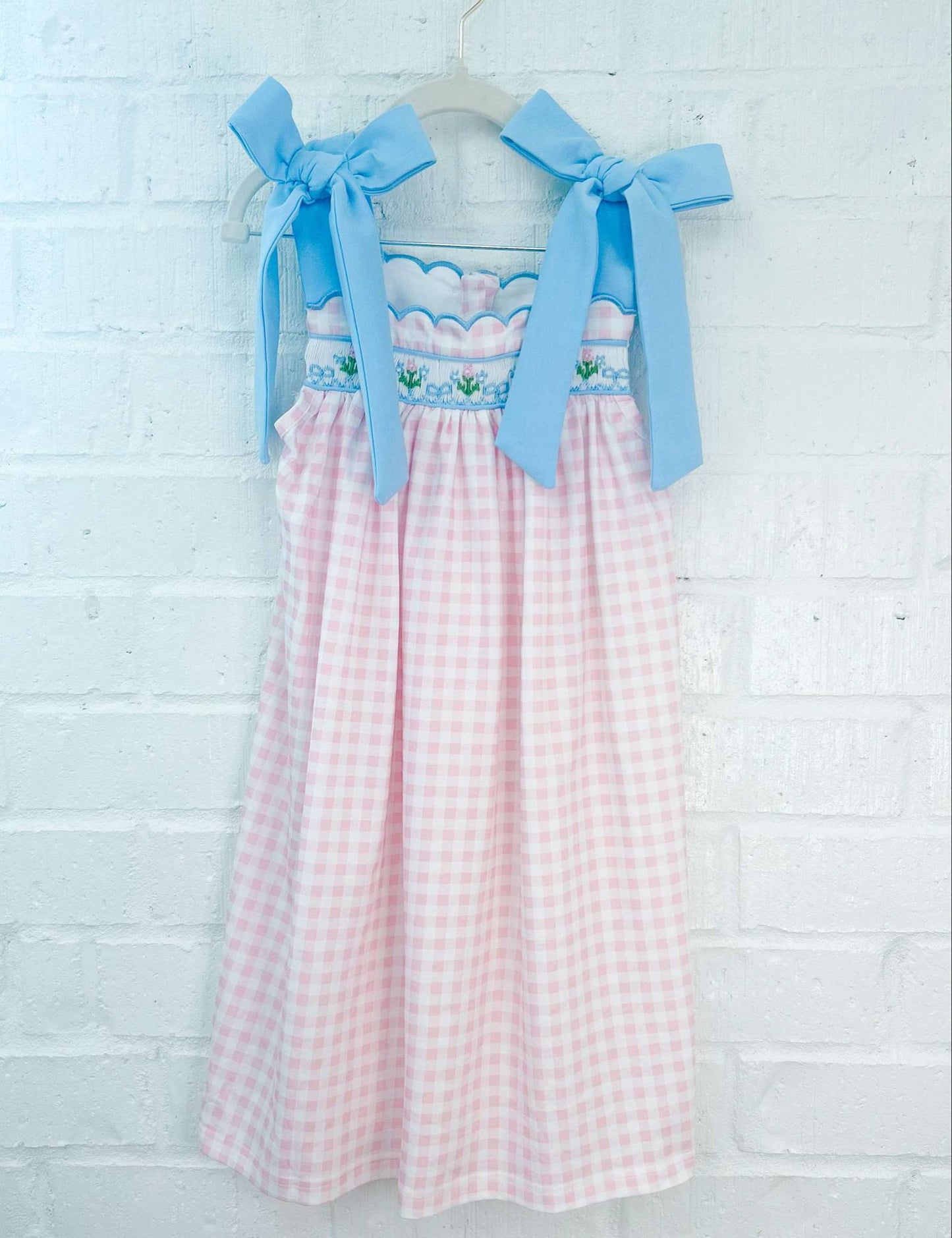 GINGHAM BUNDLES DRESS