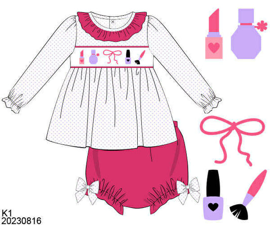 WS PO80: Girls Girl Thing Bloomer Set