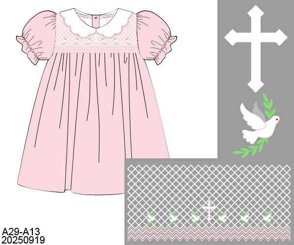 WS PO82: Girls Peace and Salvation Dress