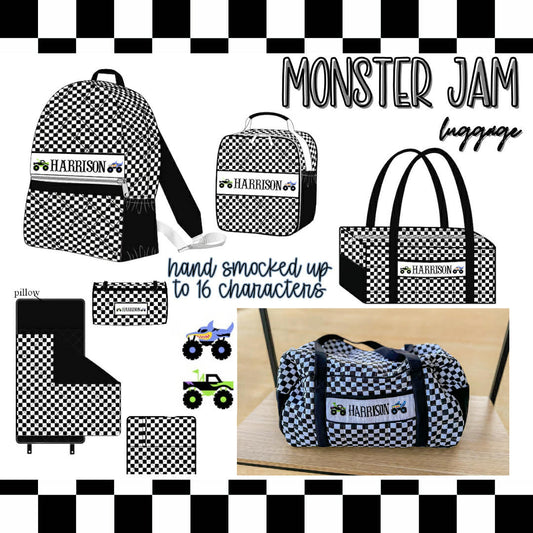 WS PO85: Monster Jam Luggage