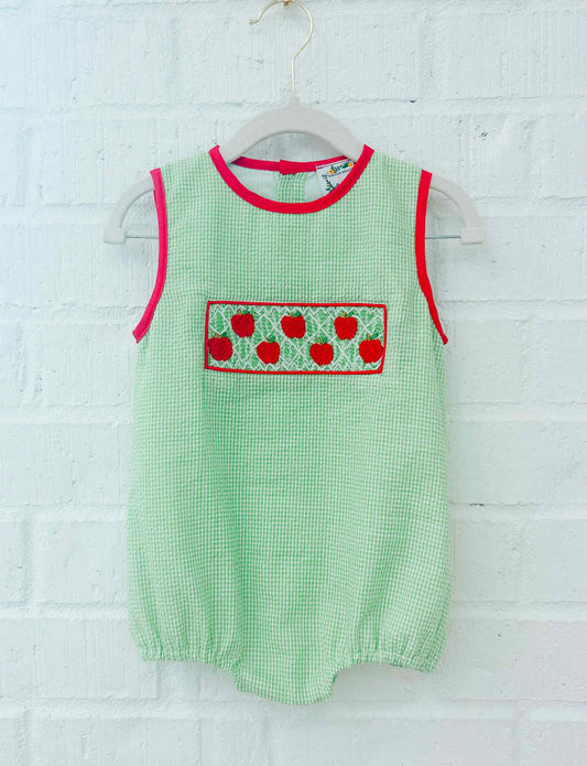 APPLE GEO SMOCKED BOY BUBBLE