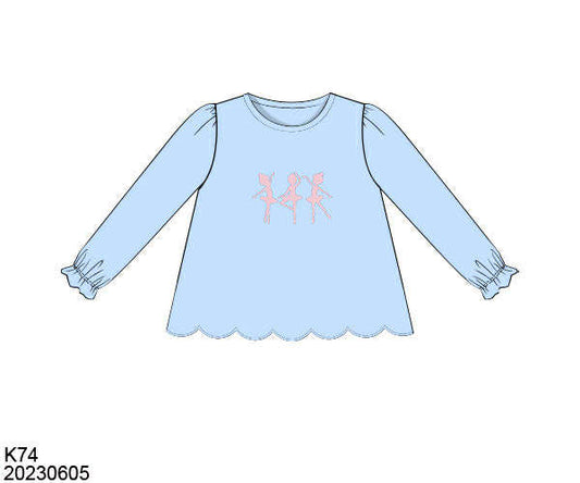 WS PO80: Girls Ballet Shirt Only