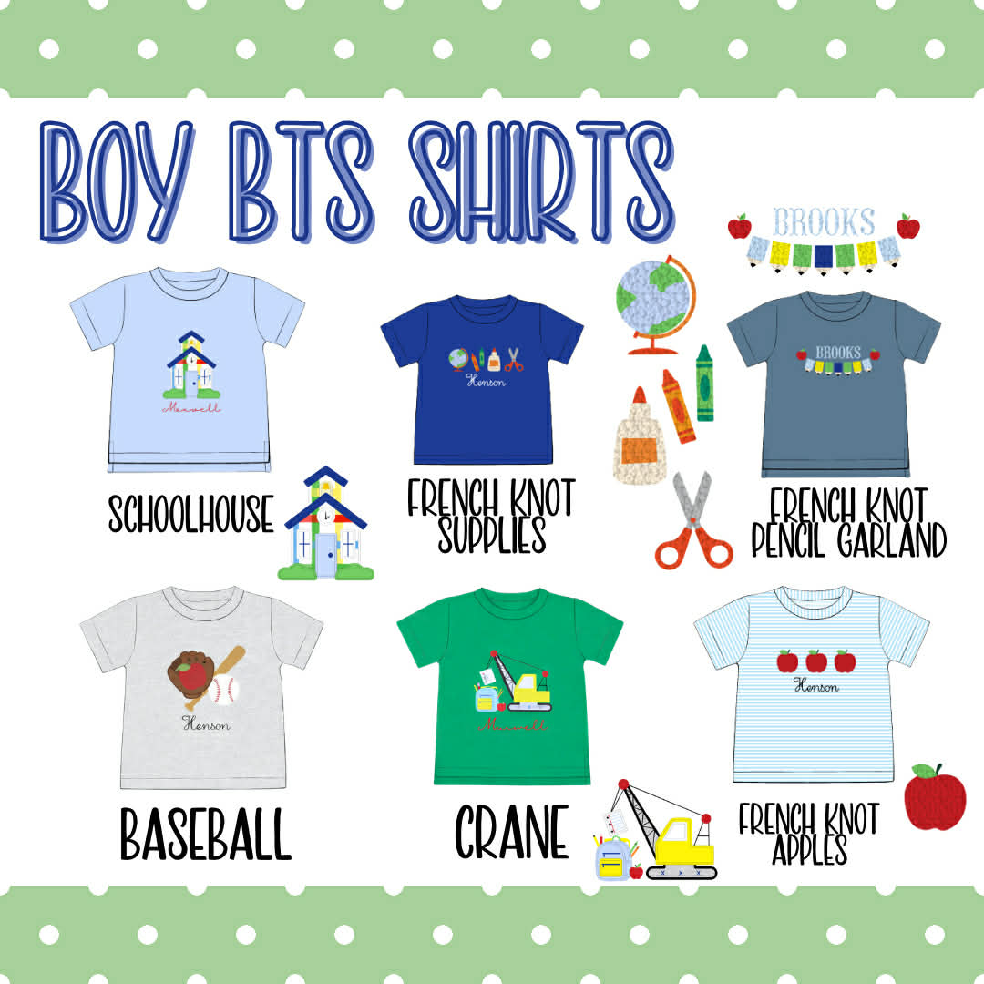 WS PO85: Boys BTS Shirts Only