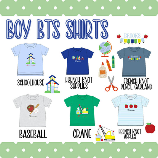 WS PO85: Boys BTS Shirts Only