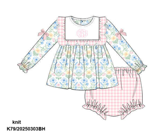 WS PO80: Girls Blossom & Bloom Bloomer Set
