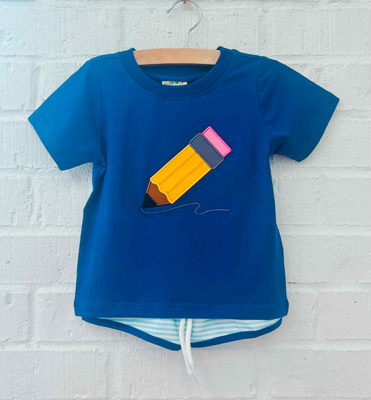 #2 PENCIL BOY SHORT SET