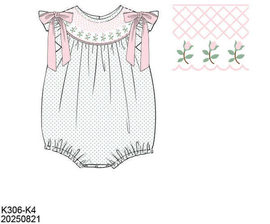 WS PO82: Girls Rose Stem Geosmocked Bubble