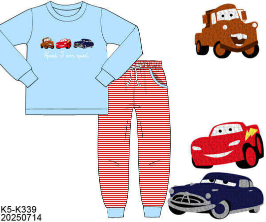 WS PO80: Boys Life is a Highway Pants Set