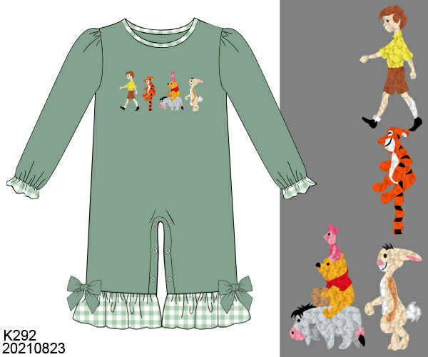 WS PO80: Girls 100 Acres Romper