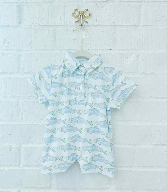 SUMMER OF FISHING BOY ROMPER